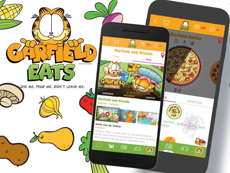 garfield eats app
