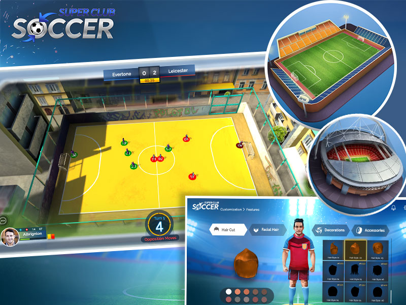 Super Club Soccer game