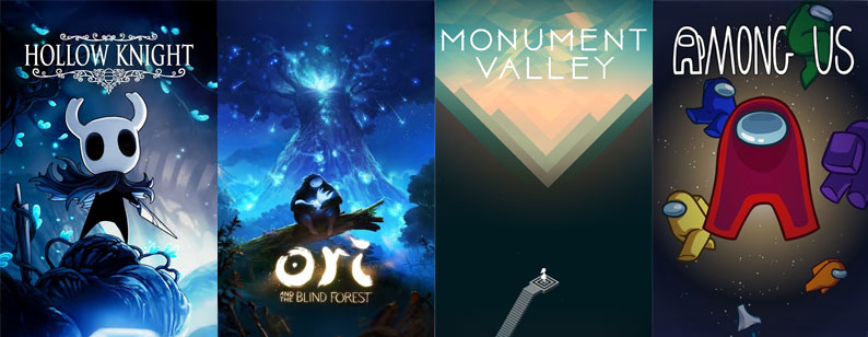 Examples of Games based on C#