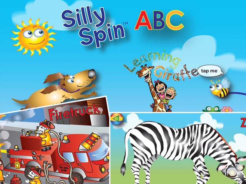 Silly Spin ABC Game