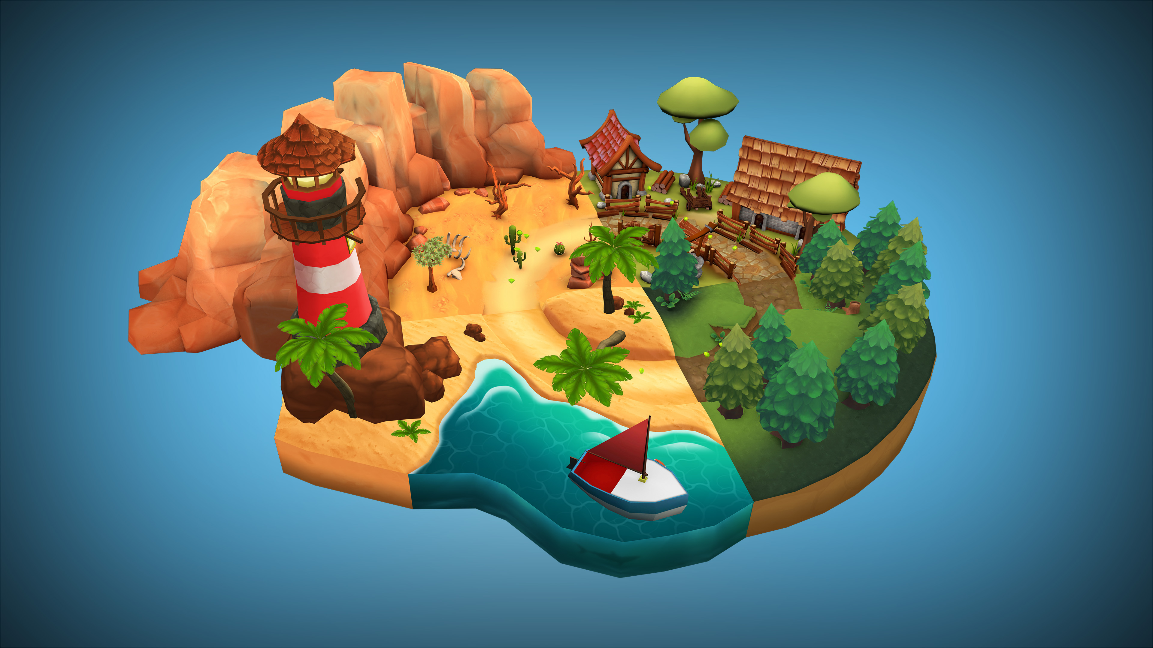 Immersive 3D Environment Design