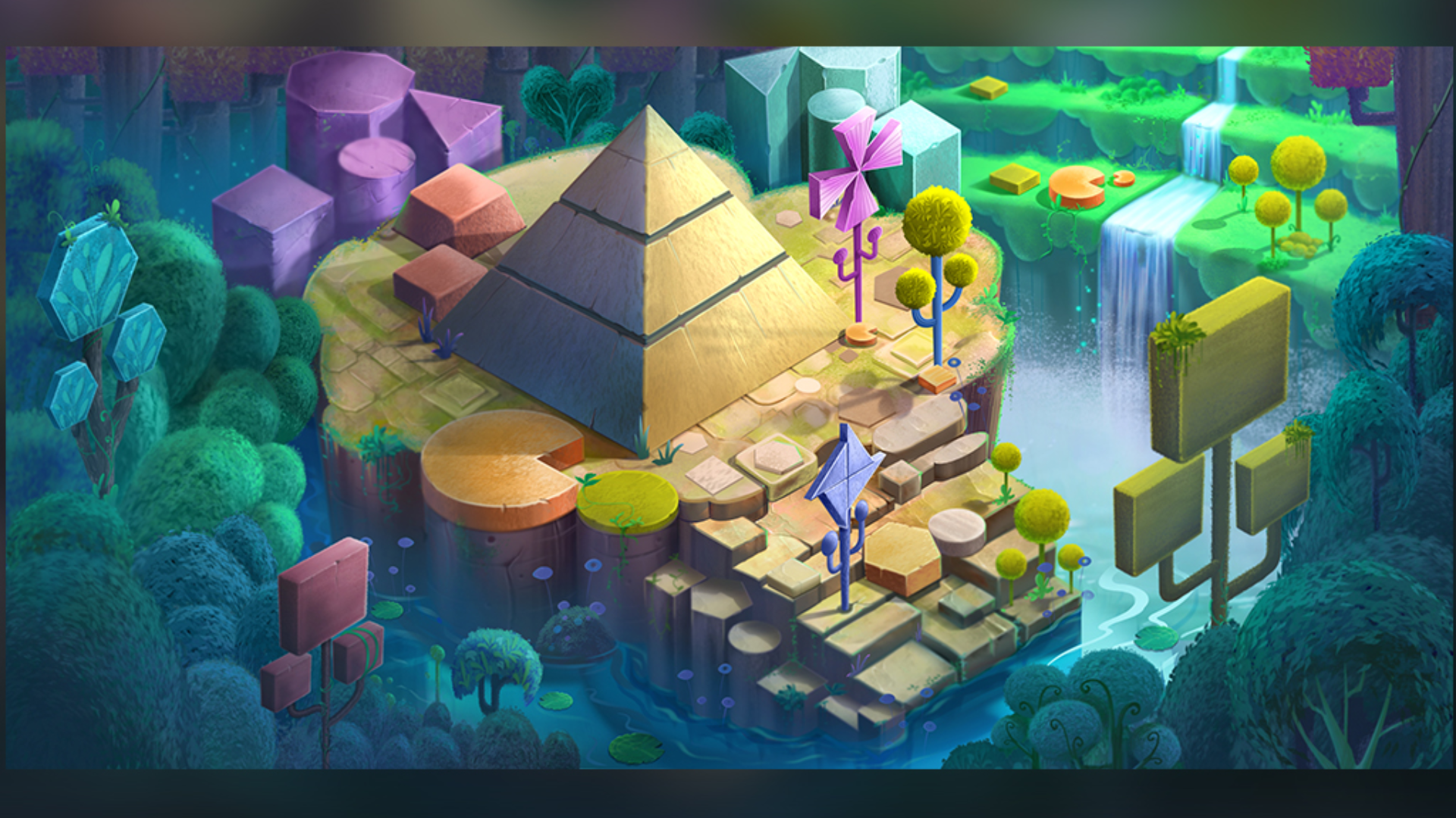 3D background artwork