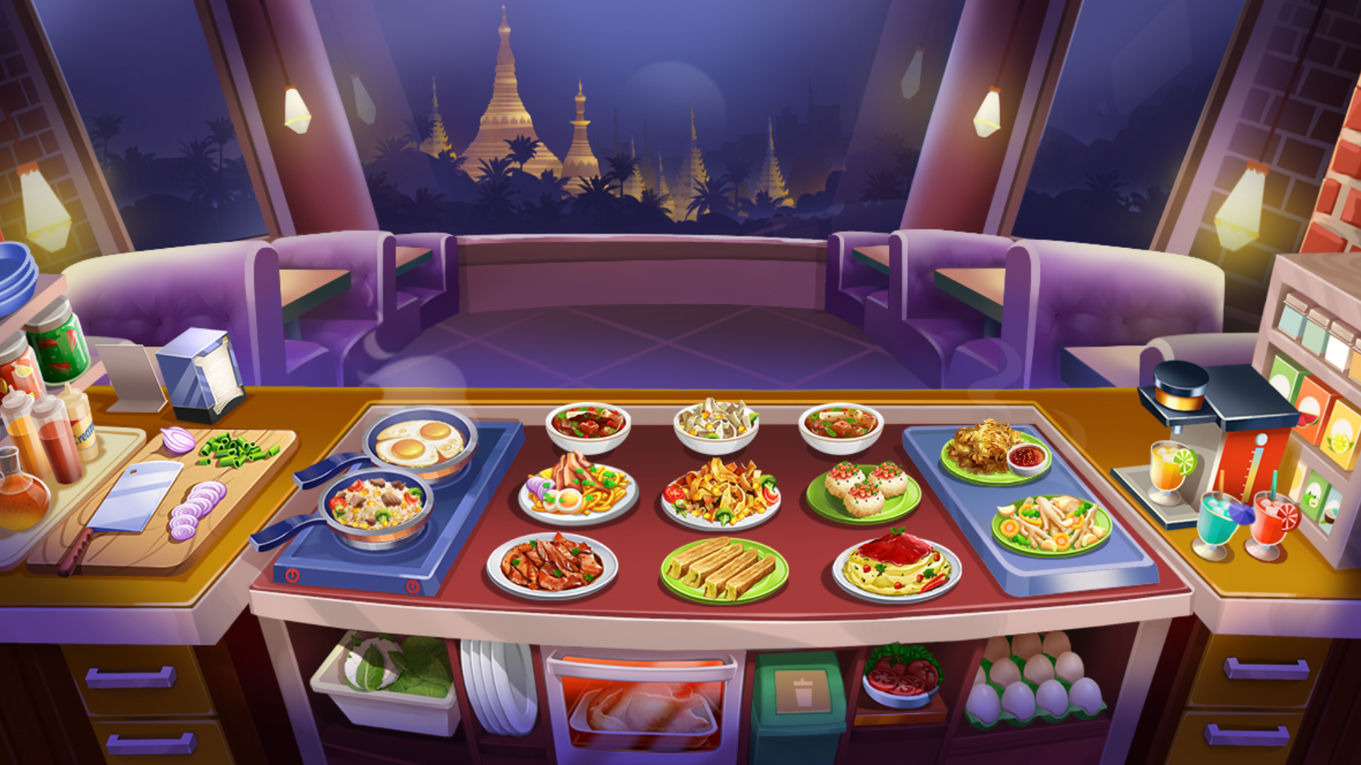 3D background artwork