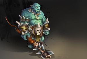 Stylized Giant Troll Character