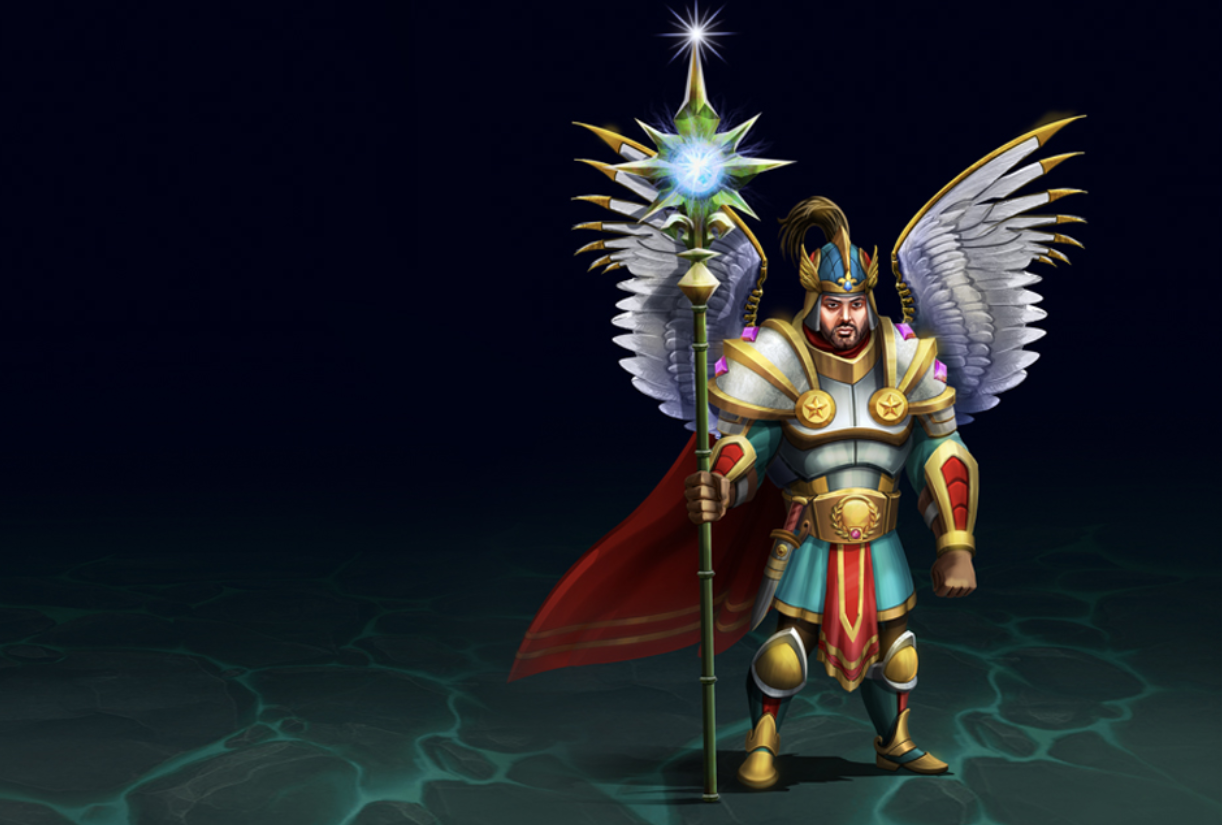 Stylized Warrior Character