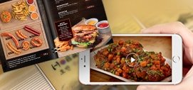 Augmented Reality Restaurant Menu App