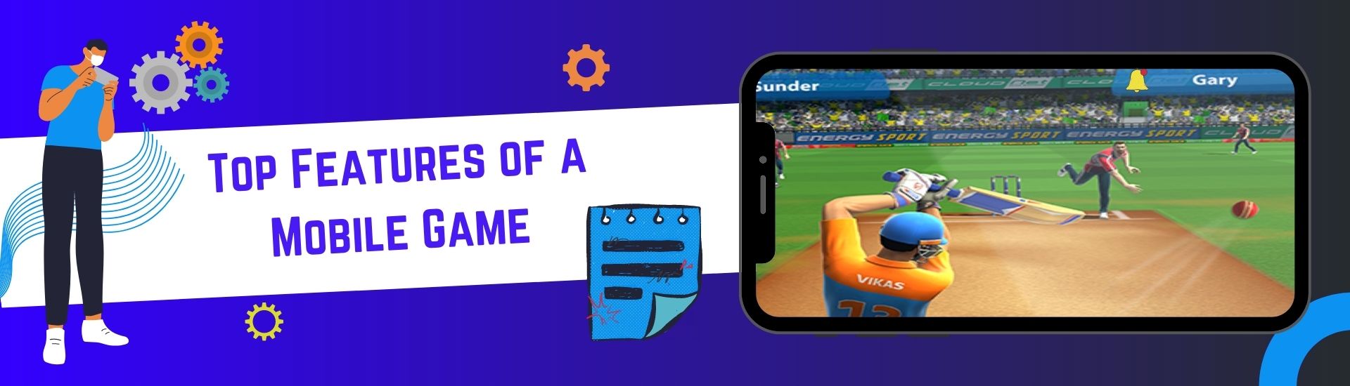 top features of mobile game