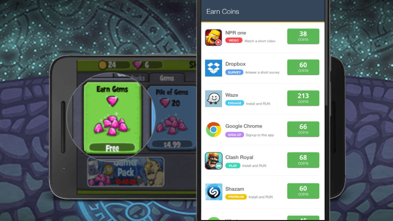 offerwall ads example