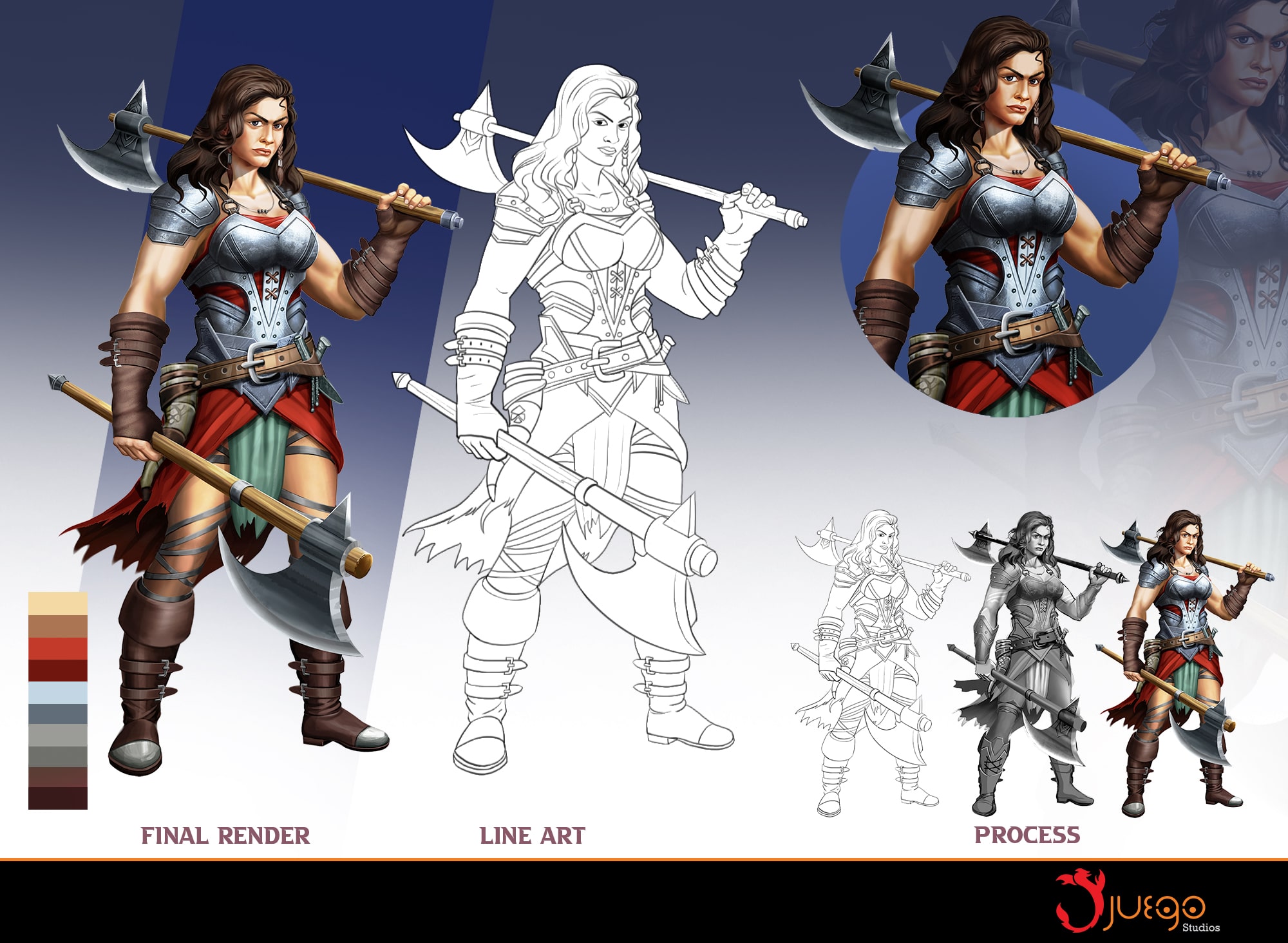 Realistic-character-design