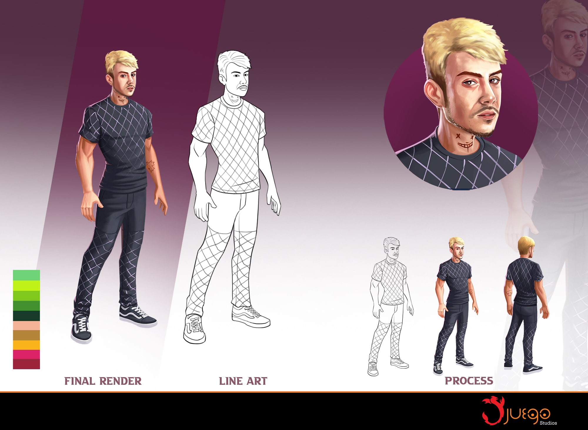 Realistic-character-design