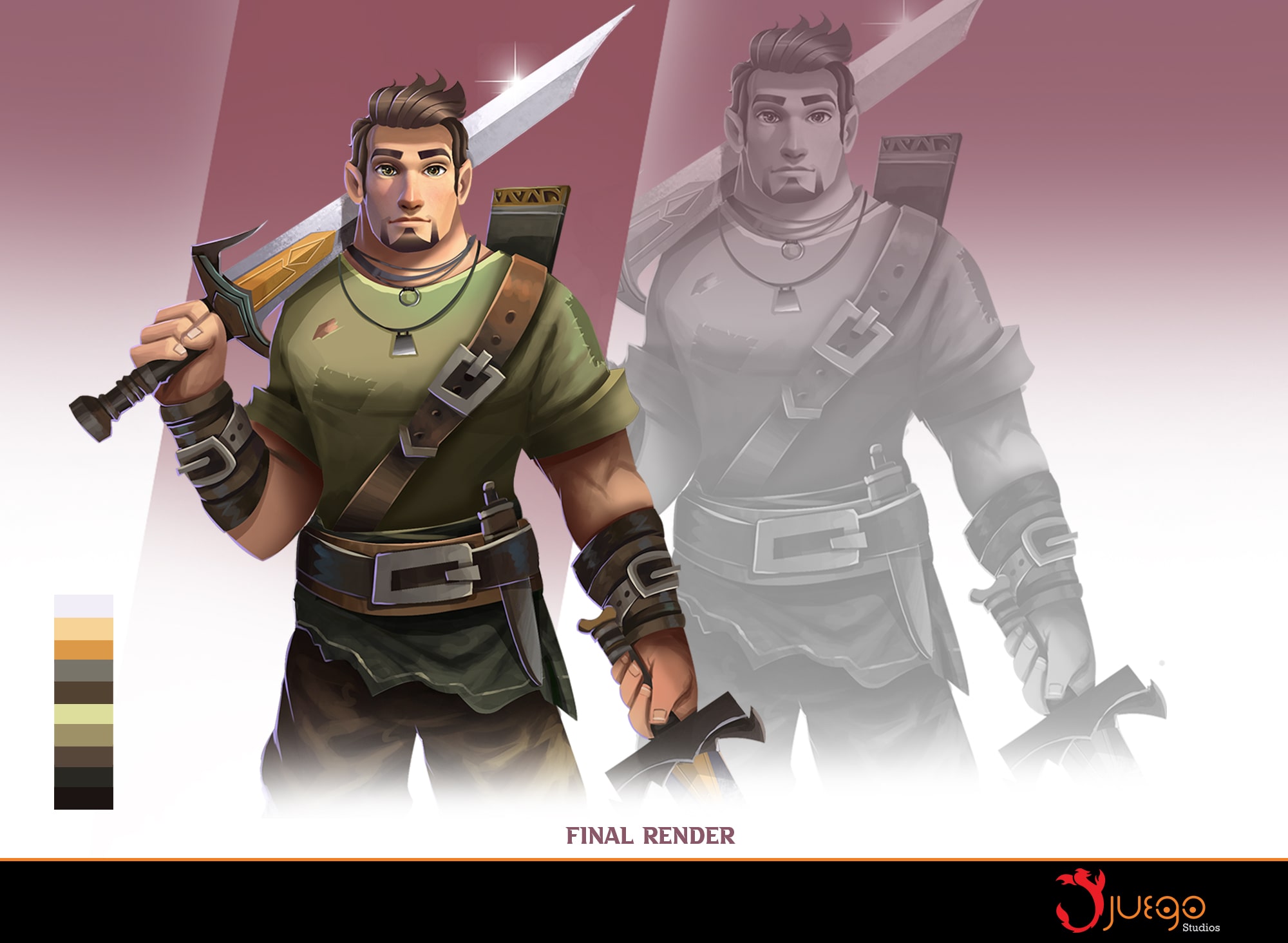 Stylized character designs