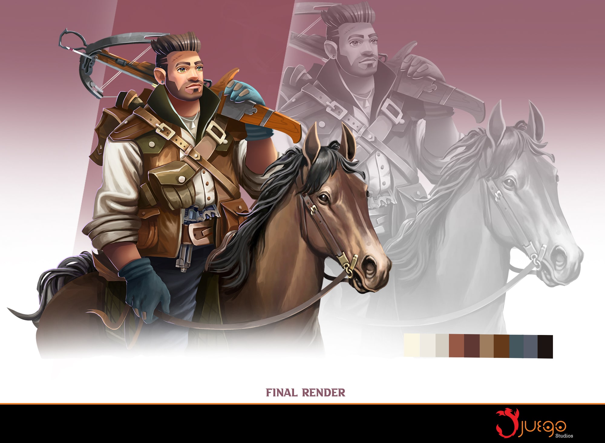 Stylized character designs