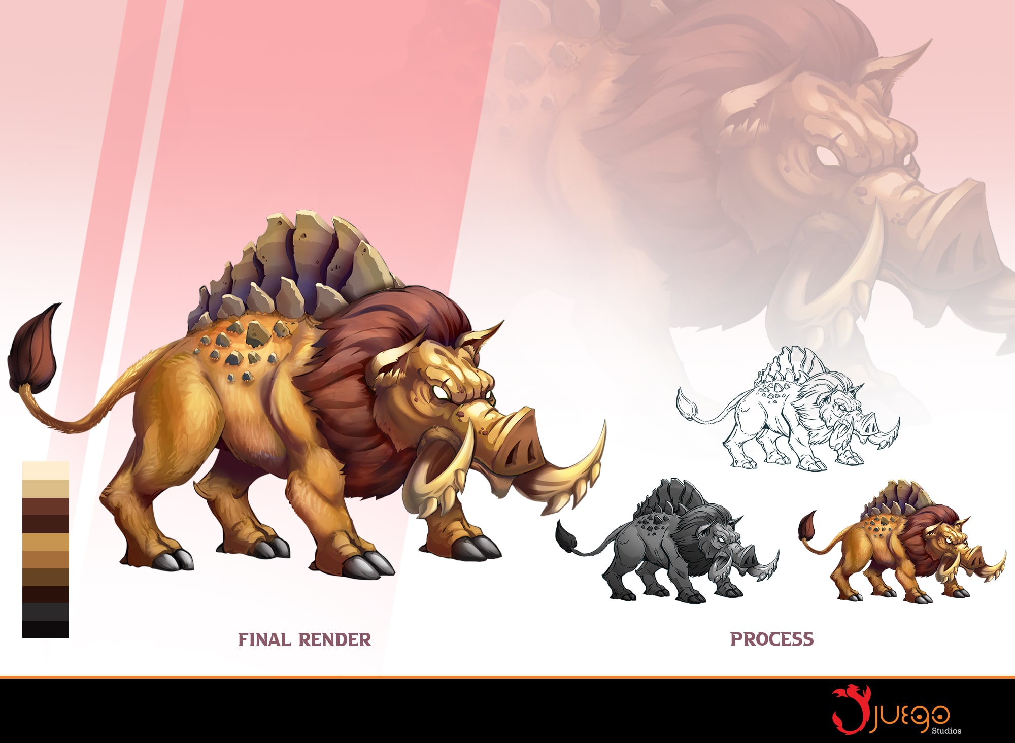 Stylized character designs