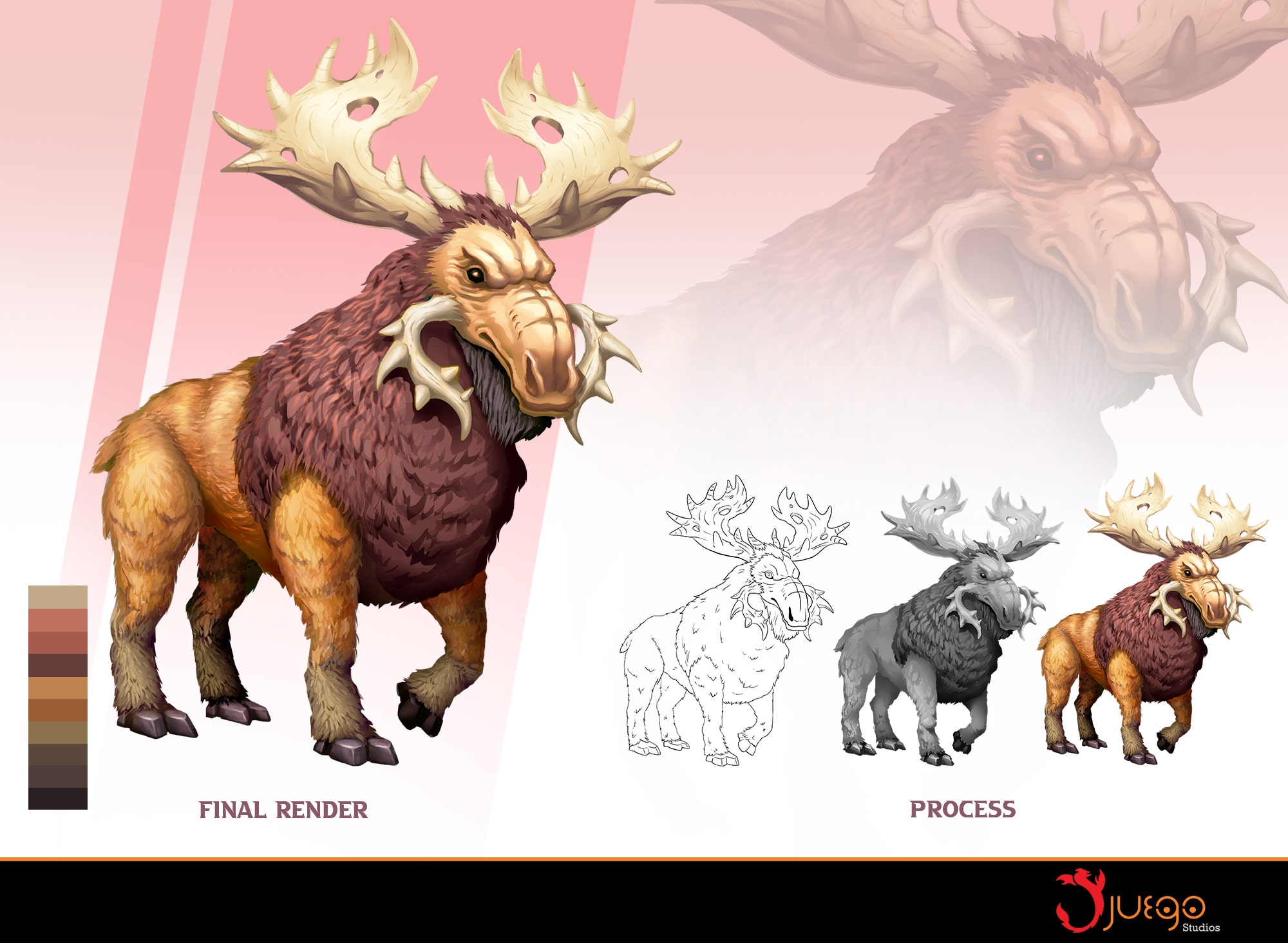 Stylized character designs