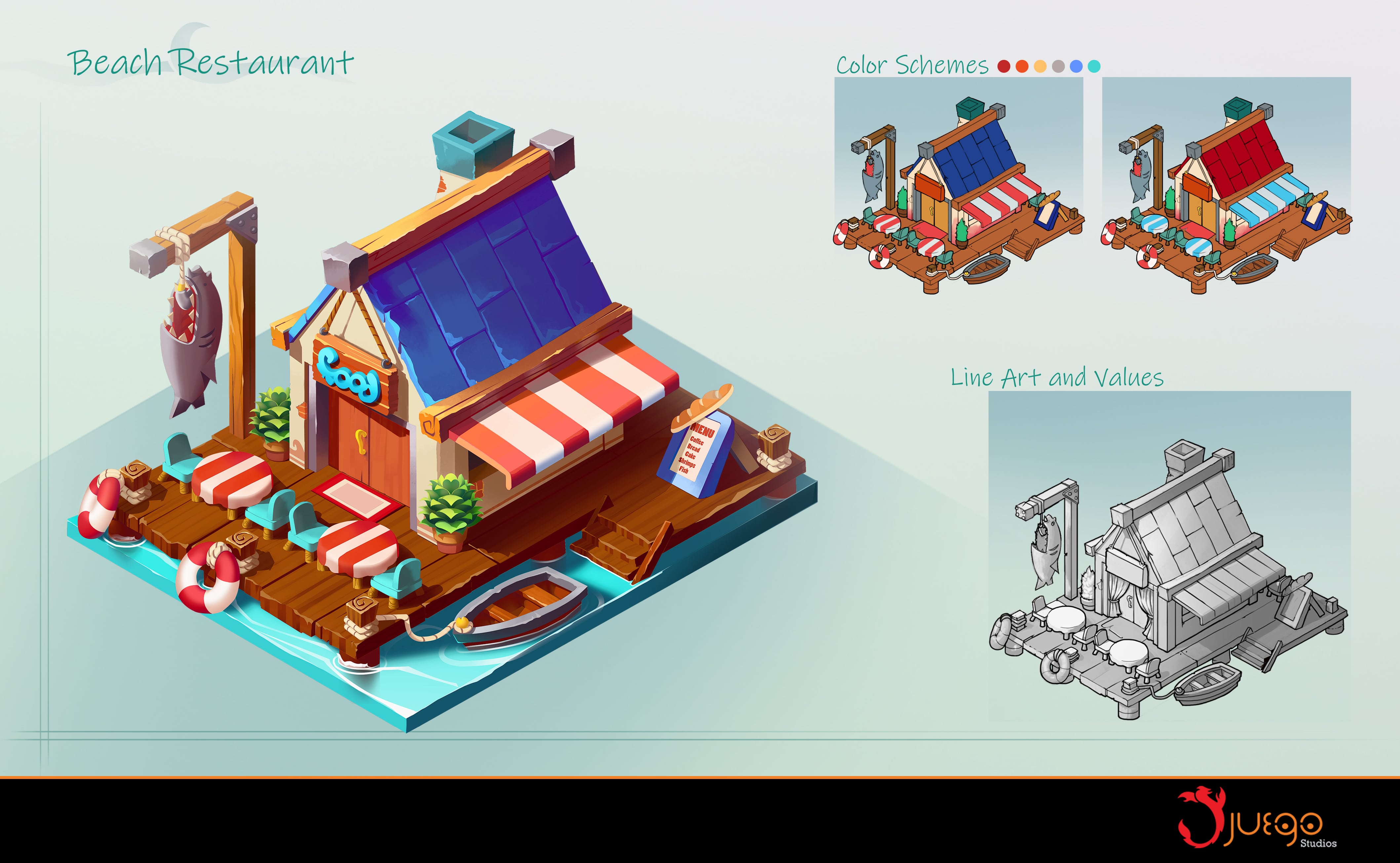 Isometric asset design