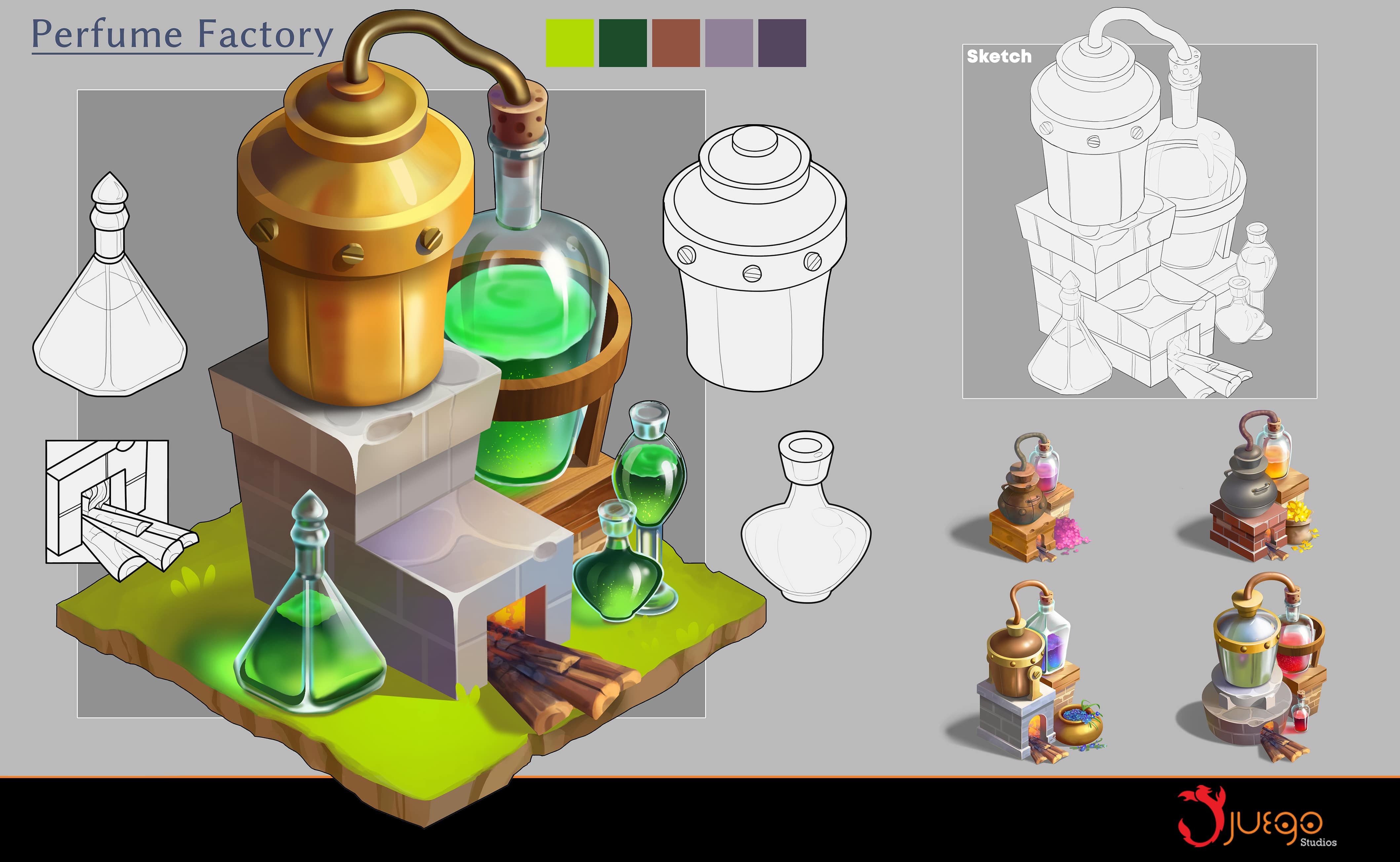Isometric asset design
