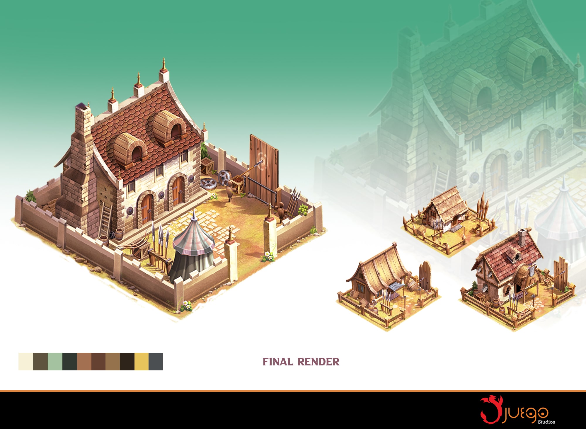 Isometric asset design