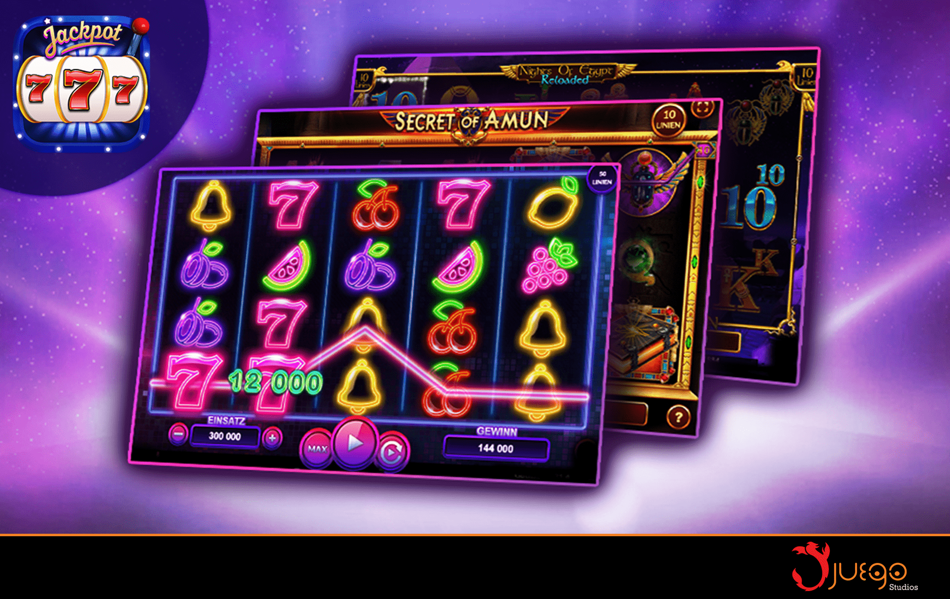 slot game art portfolio