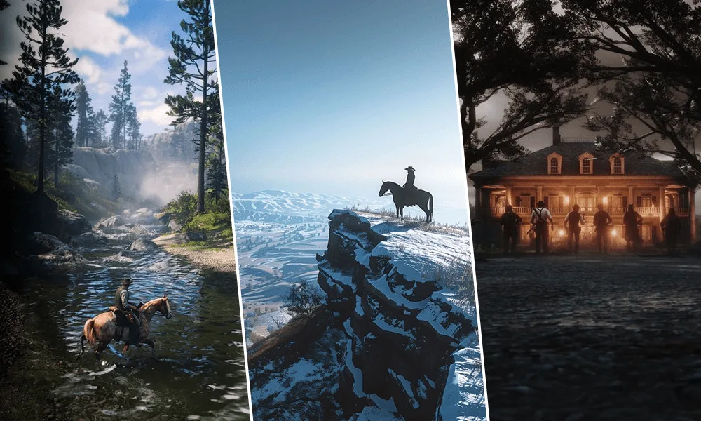 Immersive environments in Red Dead Redemption 2