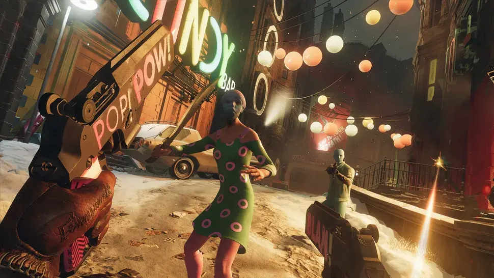 image showing light effects in the game