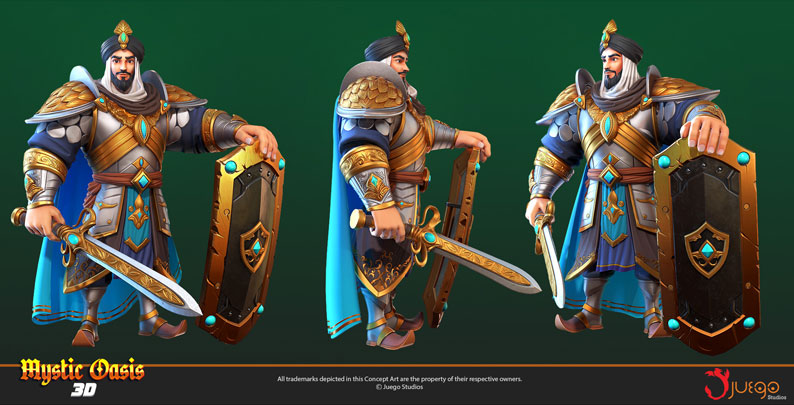 4-Character-Texturing